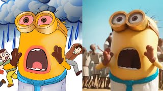 minions the history of Family - funny drawing meme 😂