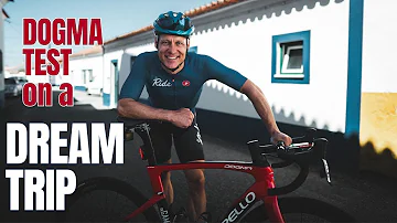 Riding 450 miles across Portugal in 3 days with Laurens ten Dam and Ted King on a Pinarello Dogma