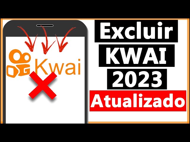 Como excluir a conta do Kwai pelo celular