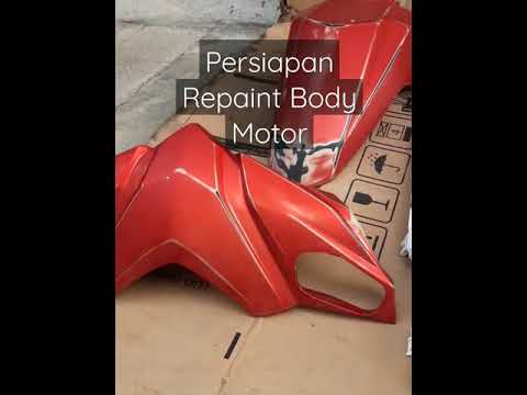 REPAINT BODY MOTOR SAMURAI PAINT #shorts