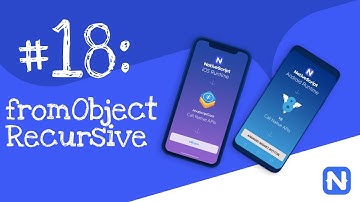 NativeScript Tutorial #18: fromObjectRecursive (two way data binding)