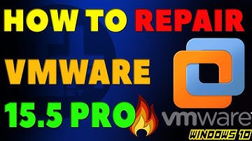 How to Repair VMware 15.5 pro | Windows10 | 2020
