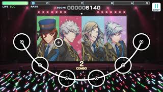 Uta no Prince-Sama: Shining Live「QUARTET★NIGHT」EASY (Ultimate Combo)