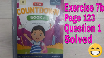 Oxford Countdown Book 5 Third Edition - Exercise 7c -  Geometry - Question   1