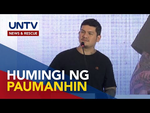 Davao Mayor Baste Duterte, nag-sorry sa mga sinabi vs Pres. Marcos Jr. – Sen. Marcos