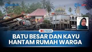 Kisah Ami Ngebut Naik Motor Selamatkan Diri dari Banjir Sumbar, Lihat Batu Besar Hantam Rumah
