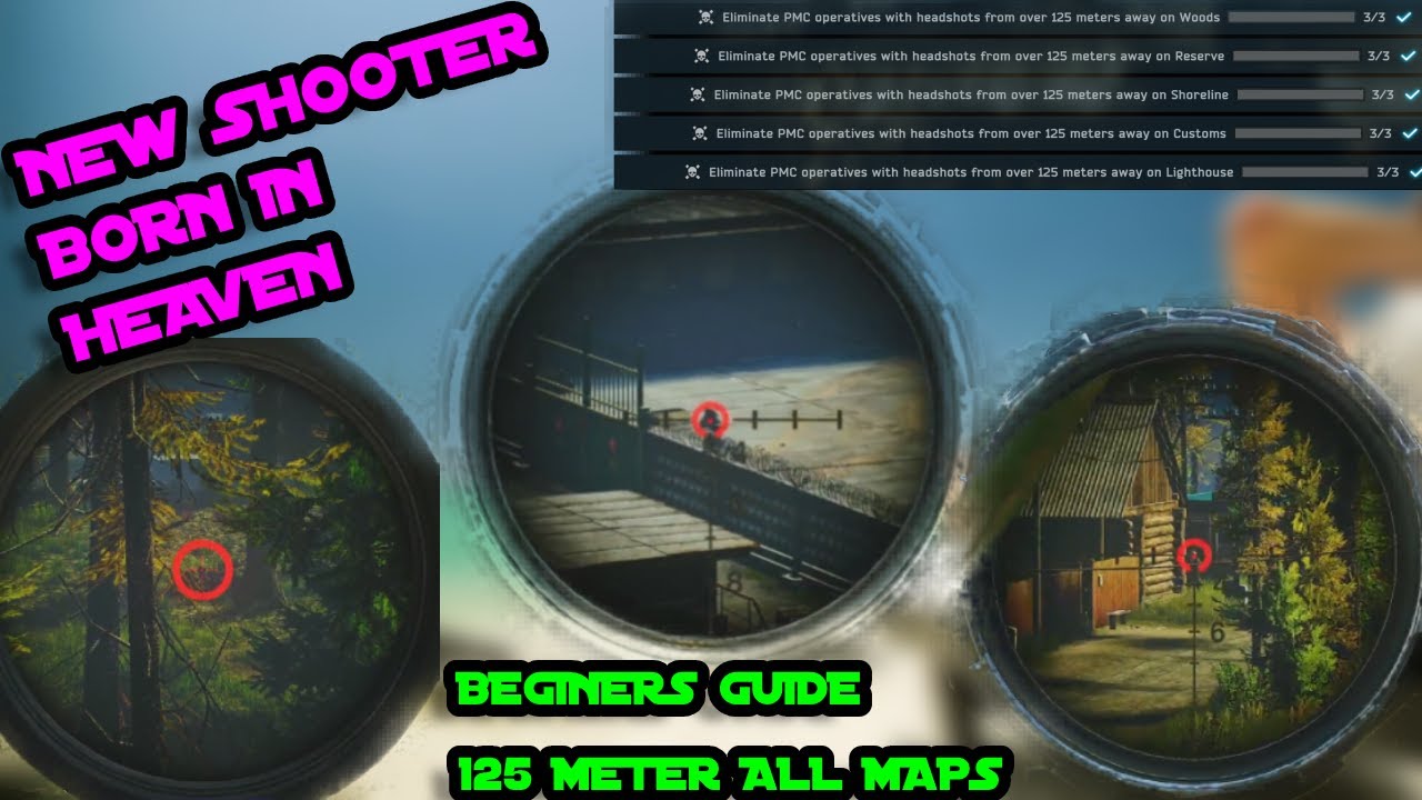 How to FINISH thew new Shooter Born In Heaven 12.12.30 - GUIDE for BEGINNERS - Escape From Tarkov