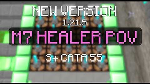First Legit 1.21 M7 Healer Pov (Predev and More !!) I Hypixel Skyblock