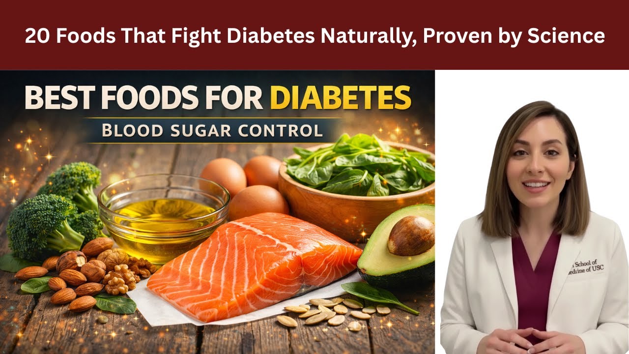20 Foods That Fight Diabetes Naturally, Proven by Science