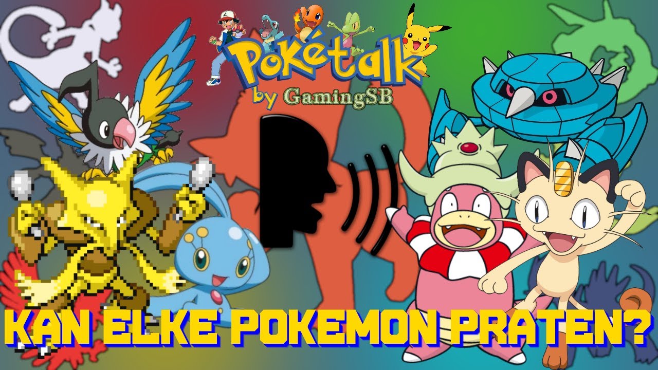 KAN ELKE POKEMON ENGELS PRATEN?! (theorie)