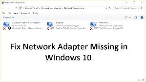 How To Fix Windows Did Not Detect A Properly Installed Network Adapter