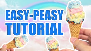 How to make Rainbow Ice Cream