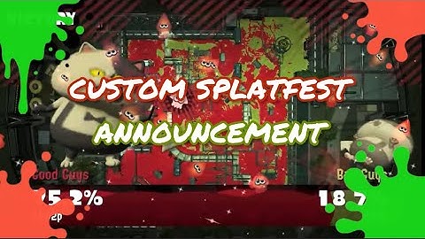 [CLOSED] Custom Splatfest Announcement!! 📣📢