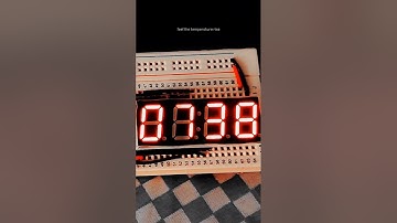 Raspberry con display 7 segmentos 4 digitos de forma contador