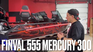 Космический заряд Finval 555 Fish Pro + Mercury Verado 300