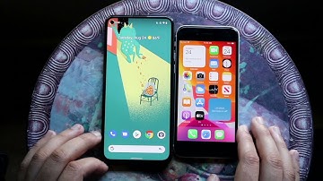Google Pixel 5a Vs iPhone SE (2020) Speed Comparison