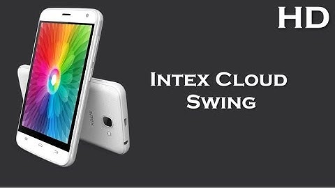 Intex Cloud Swing launched with 4.0 Inch Display 1400mAh battery, 256MB RAM, Android 4.4