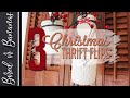 3 FARMHOUSE CHRISTMAS THRIFT FLIPS! {Bored or Bananas Thrifting} Flippin' Friday November 2020