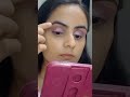 Pink glittery makeup tutorial 💖💖 ll Part- 1 #shorts