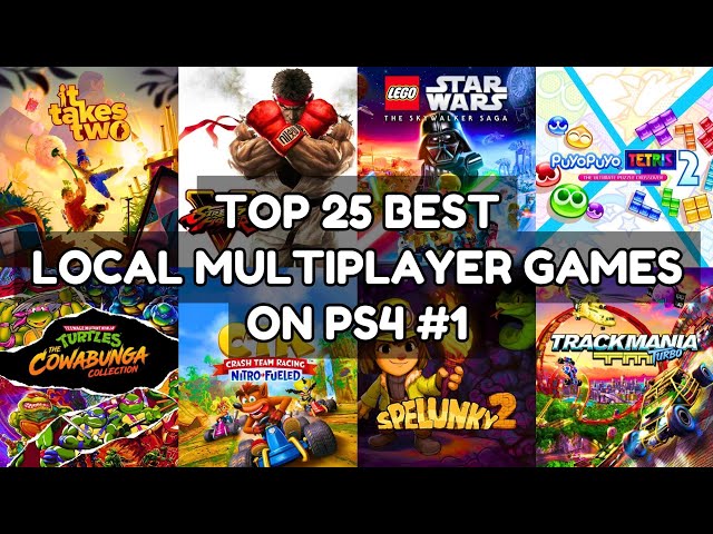 Top 25 Best Local Multiplayer Games On PS4, 2023