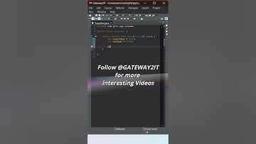 Find Leap Year Using Java...#coder #coderlife #education #code #coding #gateway2it