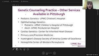 2021-2022 Seminar Series on Genetics Services in Appalachia 12/07/21 screenshot 5