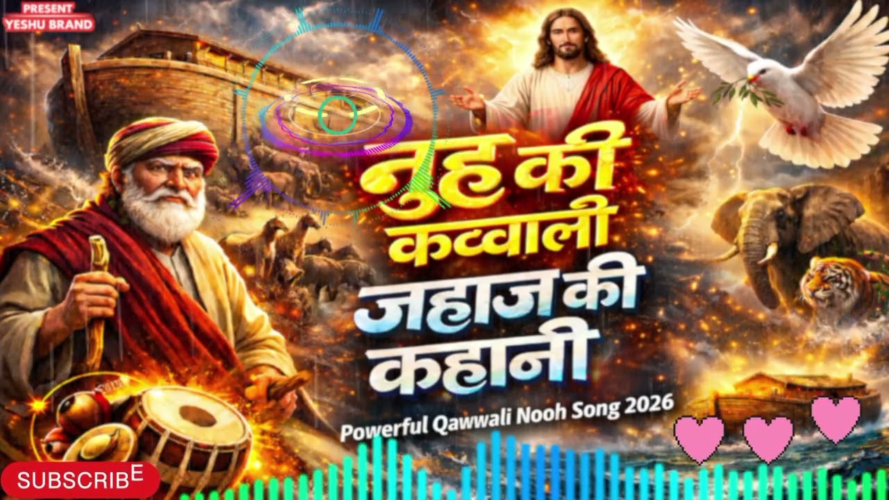 नूह की कव्वाली | जहाज की सच्ची कहानी | Powerful Nooh Qawwali Song 2026 | जब प्रलय आया Nuh story geet