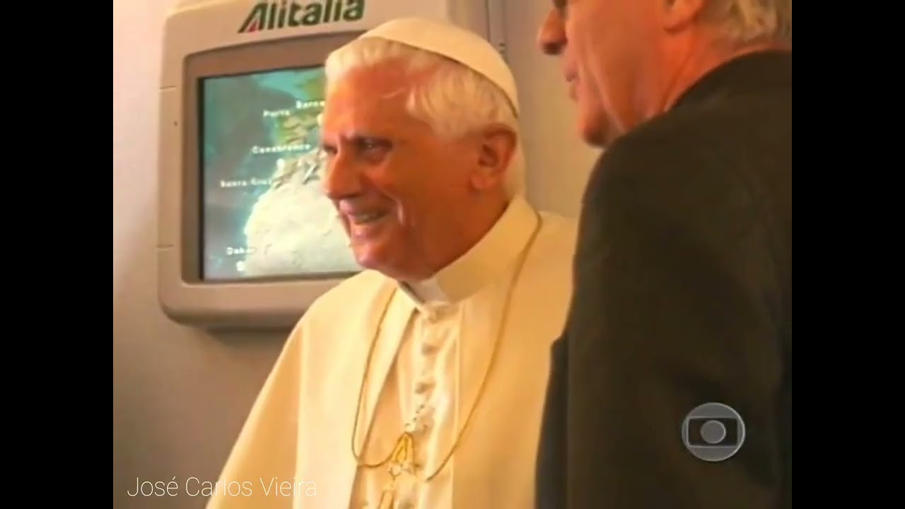 Papa Bento XVI no Brasil: A chegada do Papa ao Brasil