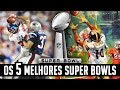 OS 5 MELHORES SUPER BOWLS DE TODOS OS TEMPOS!