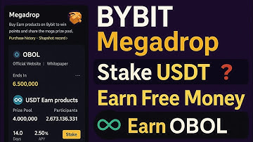 BYBIT Megadrop OBOL | How to Participate and Complete Task? | Earn Money Online