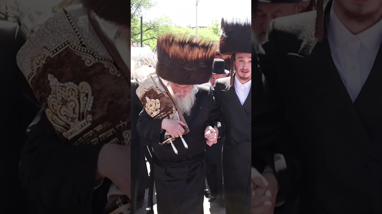 Lipa Friedman Hachnosas Sefer Torah at Satmar Boro Park Cheder