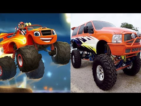 blaze and the monster machines in real life