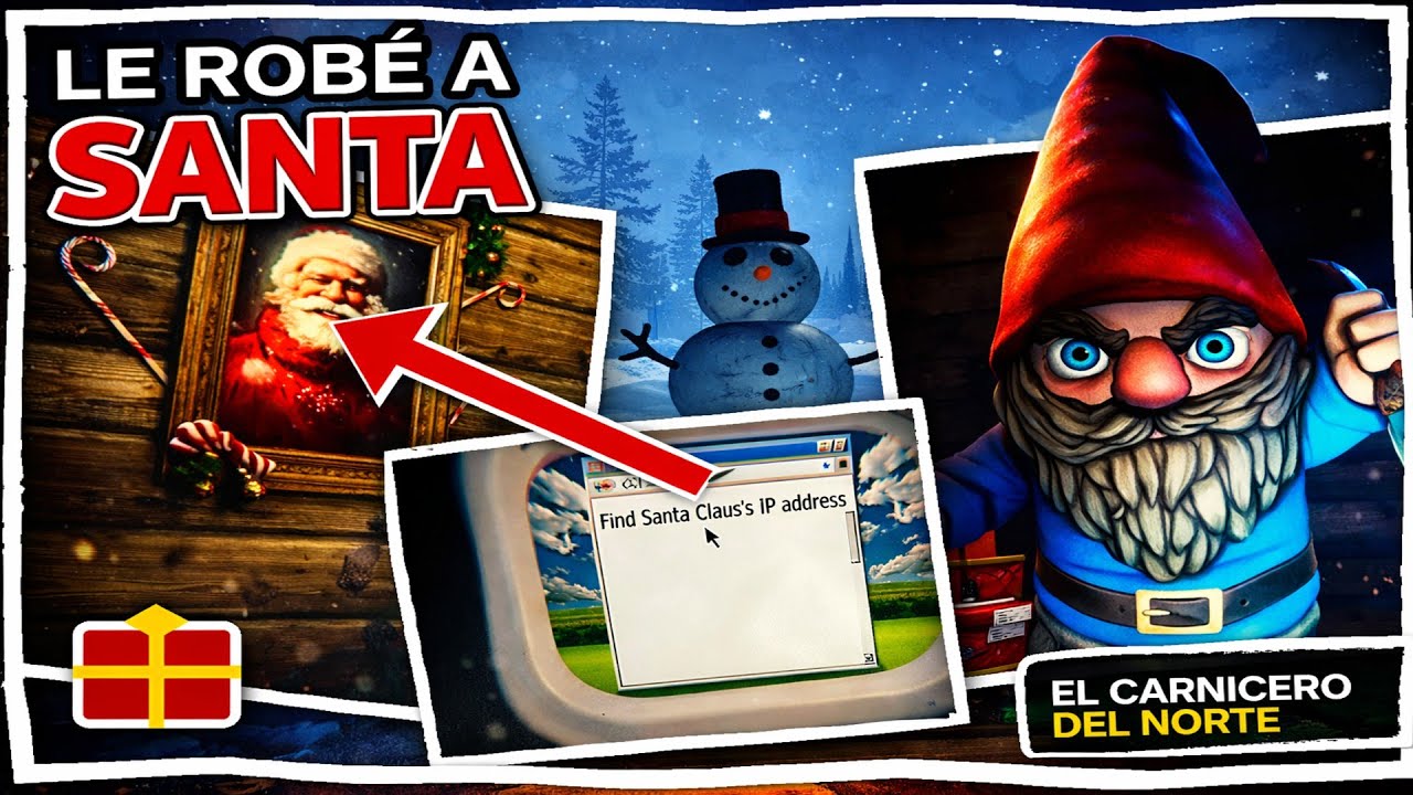 Santa Claus nunca me dio regalos… así que fui al POLO NORTE a ROBARLOS | Carnicero del Norte