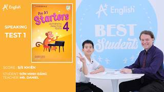 Pre A1 STARTERS Speaking test – SON MINH DANG | SPEAKING TEST 1