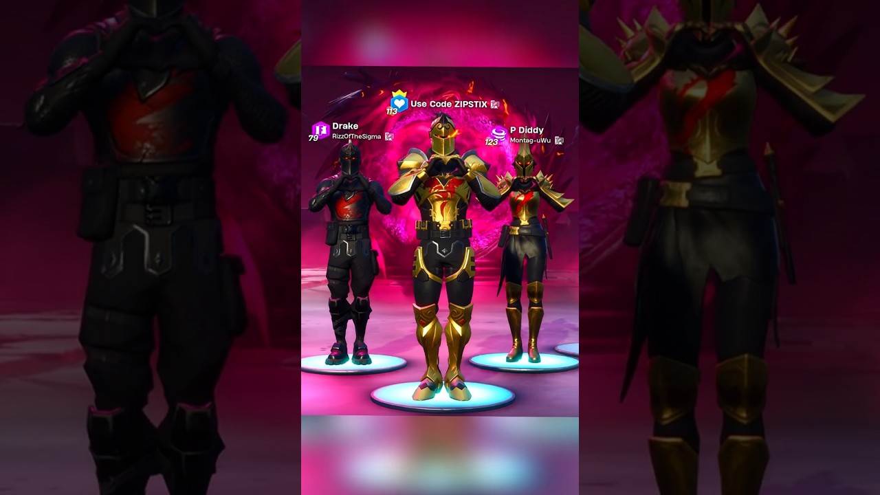 I STOLE my Trios Skins! 💀