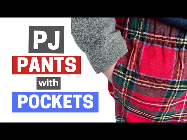 DIY Pajama Pants With Pockets 
