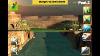 Bridge Constructor - Eastern Mainland - Bridge 2 solution