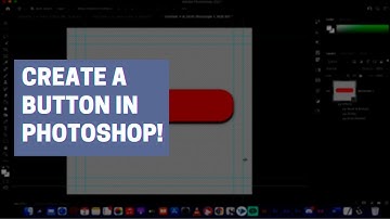 How To Create A Button - Photoshop CC 2021