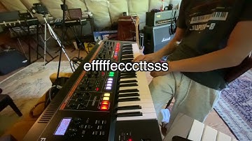 Roland Jupiter-X Zen-Core Sound Design From Scratch *No Talking*