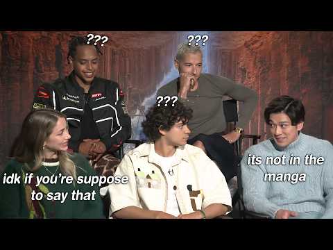 One Piece cast being exactly same as their characters for 8 mins straight
