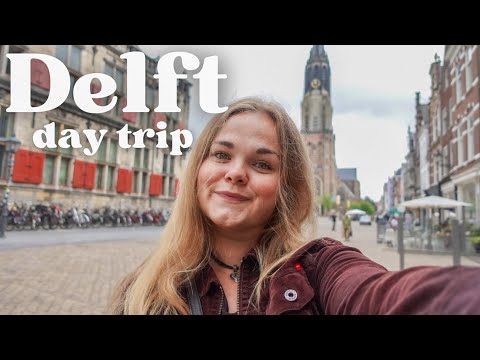 A day visiting Delft | Netherlands travel vlog 🇳🇱