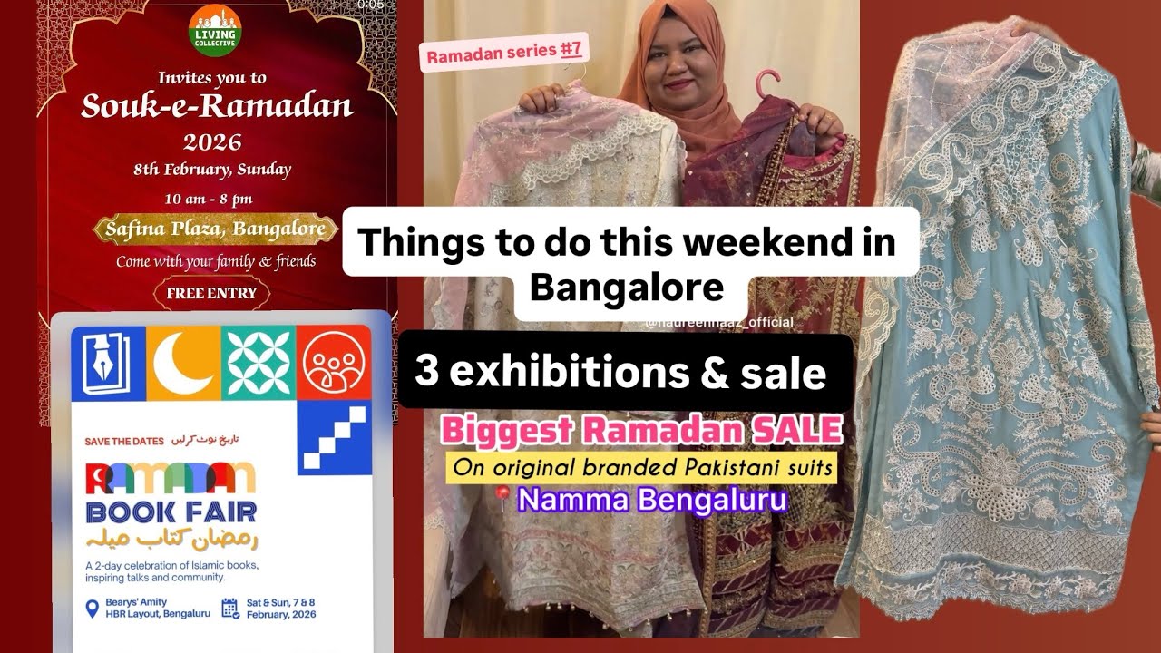 Ramadan shopping | Things to do in Bangalore this weekend 