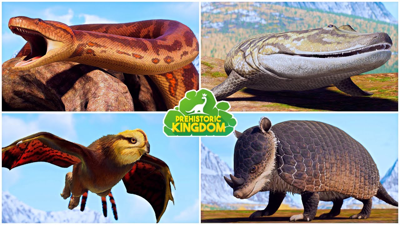ALL 12 VIVARIUM SPECIES, DINOSAURS & REPTILES IN PREHISTORIC KINGDOM | UPDATE 16