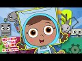 Robot Finger Family | Mother Goose Club Nursery Rhyme Cartoons