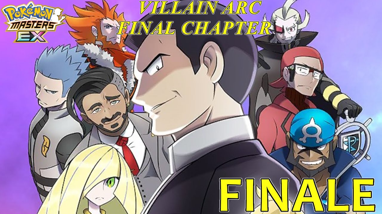 Pokemon Masters EX - Story Mode Villain Arc Final Chapter Epilogue FULL