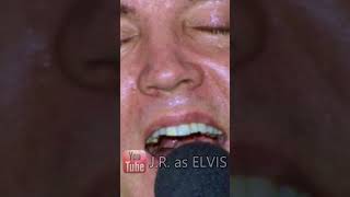 LOOK CLOSELY at ELVIS&#39; TONSILS in 1976 | This Photo Debunks Fake News he Had Throat Cancer #shorts