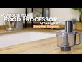 Kenwood Chef | How to use your food processor attachment