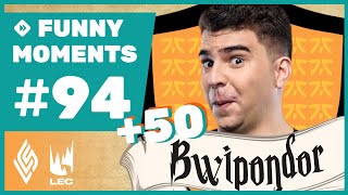 50 POINTS TO BWIPONDOR ! - Funny Moments #94 LCS & LEC