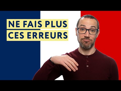 10 erreurs courantes en français