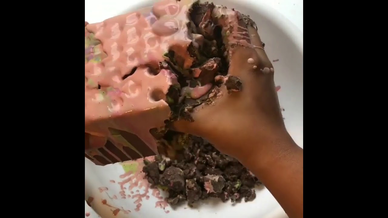 Crushing floral foam wet paste /messy #4